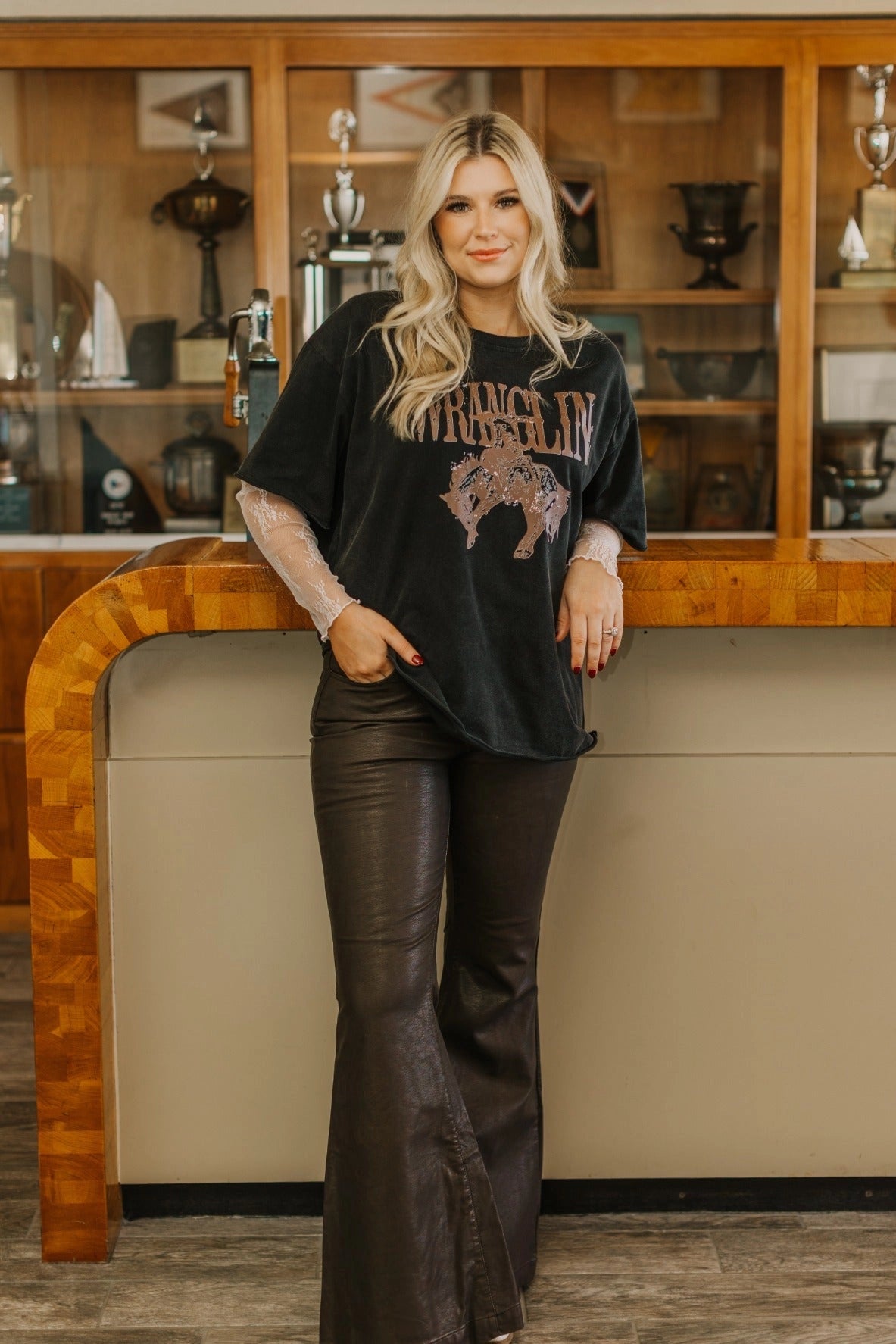 The Wrangling Bronco Tee