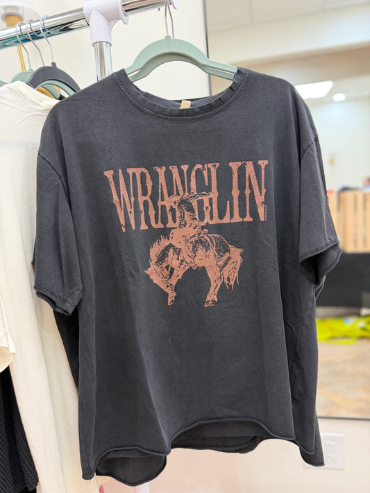 The Wrangling Bronco Tee