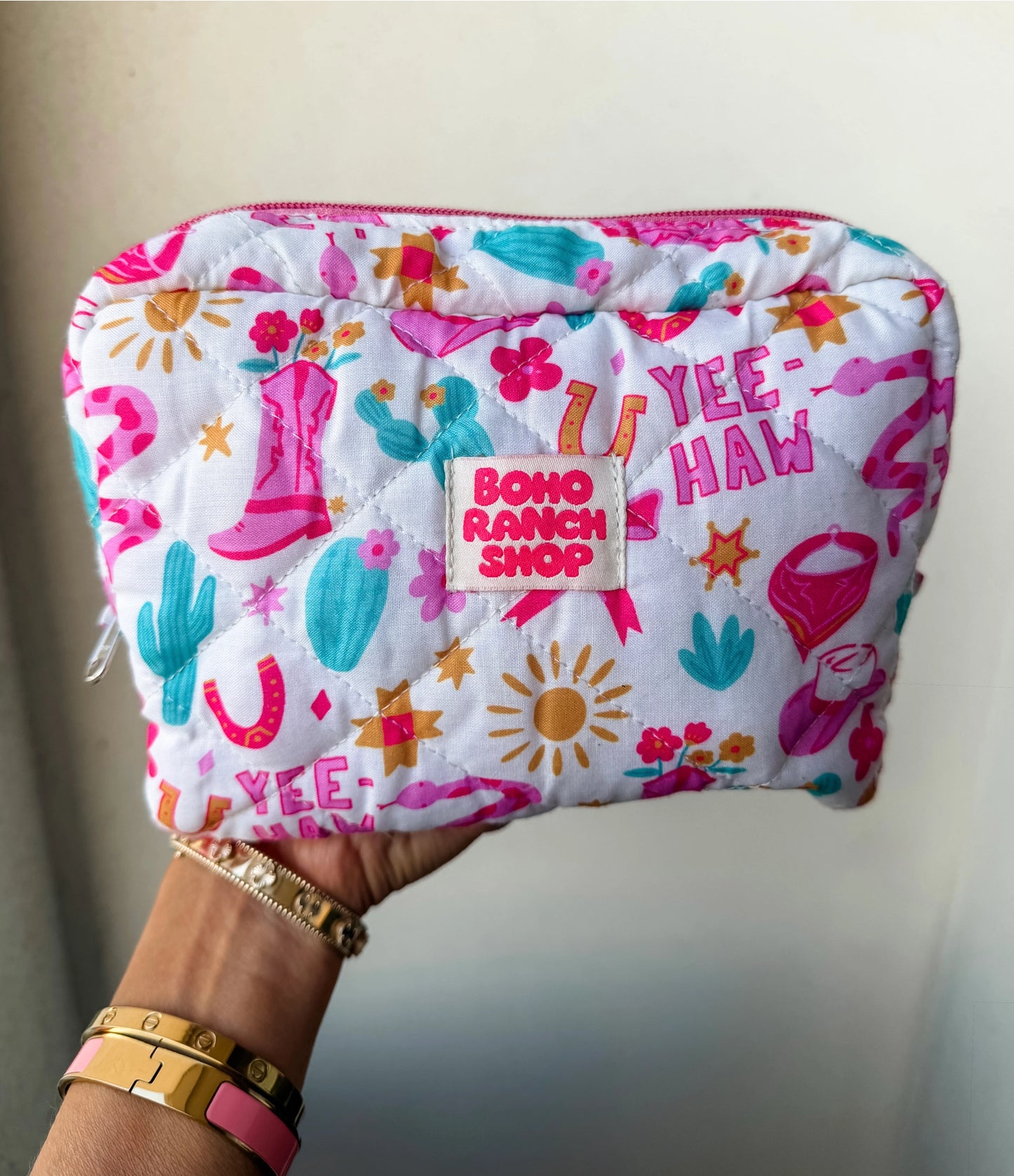 Western Cowgirl Makeup Bag Organizer *PRE ORDER*