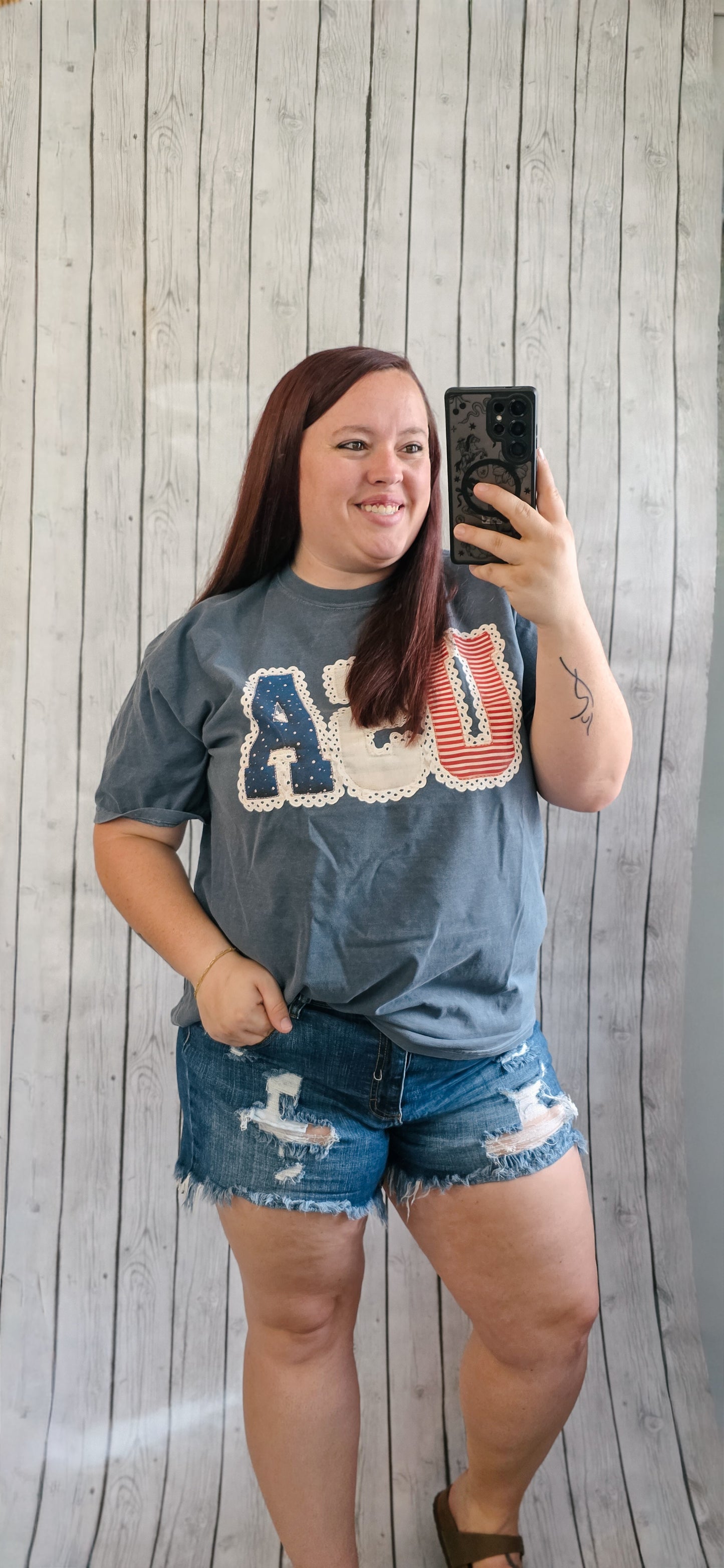 Stars, Stripes & Lace USA Tee