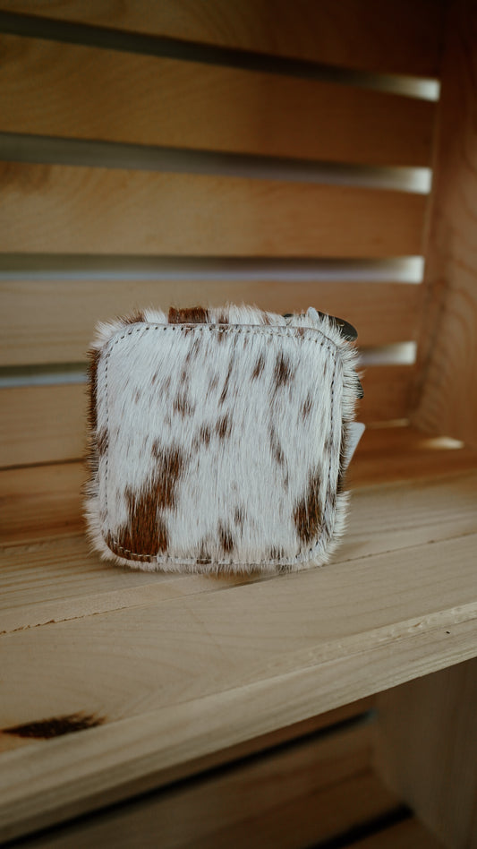 Mini Cowhide Jewelry Box