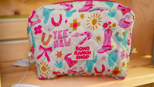 Western Cowgirl Makeup Bag Organizer