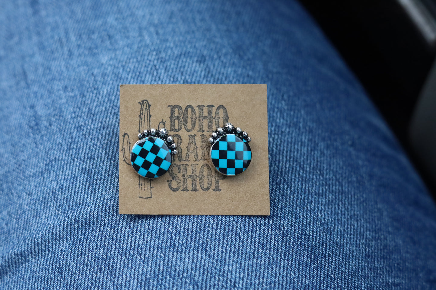 Checkered Studs