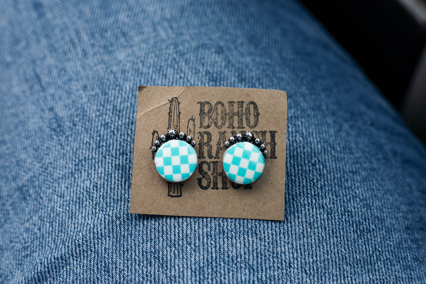 Checkered Studs
