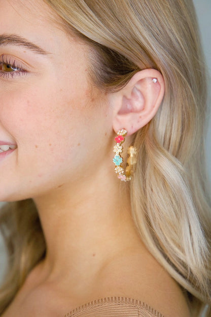 Wildflower Dangle Earrings
